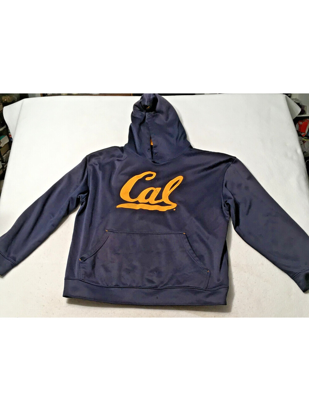 California Berkeley CAL Hoodie Adult XL Navy Cal Bears University EMBROIDERED